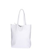 Táska OLASZ BŐR  5228 Fehér kötős női 