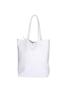 Táska OLASZ BŐR  5228 Fehér kötős női 