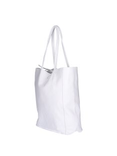 Táska OLASZ BŐR  5228 Fehér kötős női 