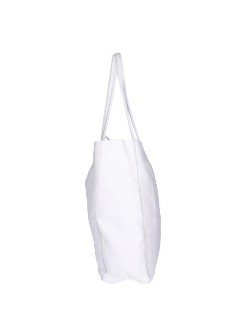 Táska OLASZ BŐR  5228 Fehér kötős női 