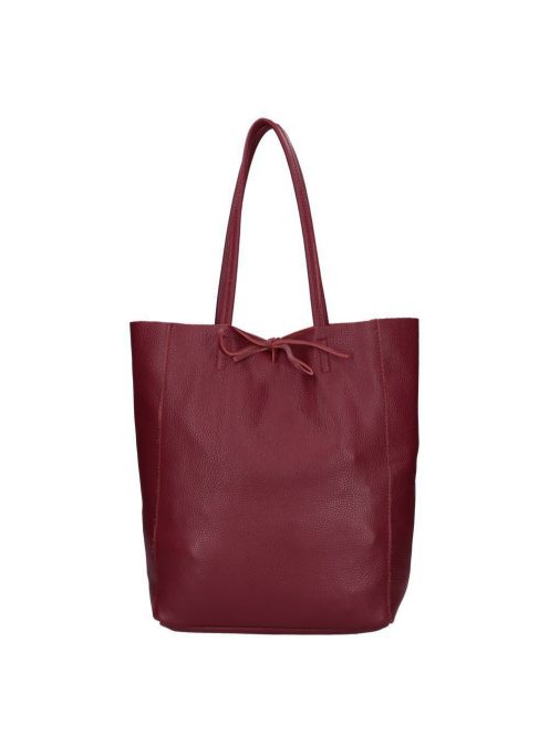 Olasz bőr 5228 berry shopper kötős női válltáska