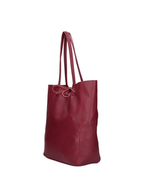 Olasz bőr 5228 berry shopper kötős női válltáska