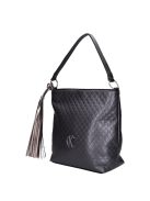 Karen Ce-Mimi antracit steppelt rostbőr női válltáska