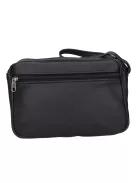 Autóstáska szimpla 0114-0013 férfi fekete bőr 