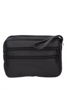 Autóstáska dupla nagy 0114-0016 férfi fekete bőr 