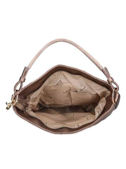 Karen Ce-Anabell bronz rostbőr női oldaltáska