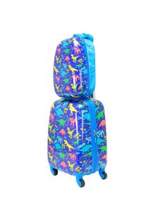 Bőrönd BONTOUR Rózsaszín Sárkányos gyerek szett