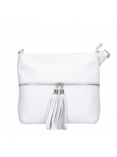 Táska Olasz bőr 62255 Fehér női