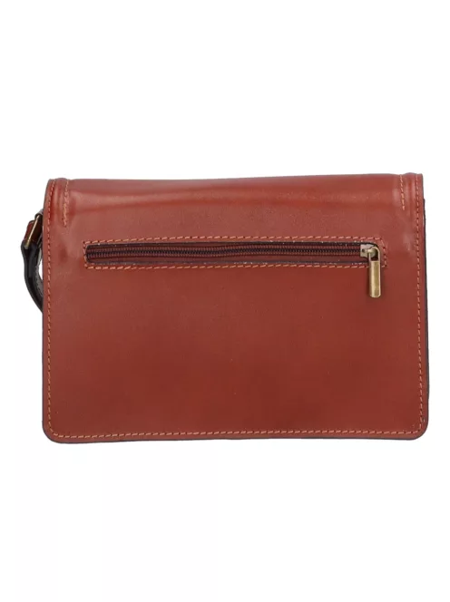 Olasz bőr világos barna autóstáska