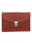 Olasz bőr világos barna autóstáska