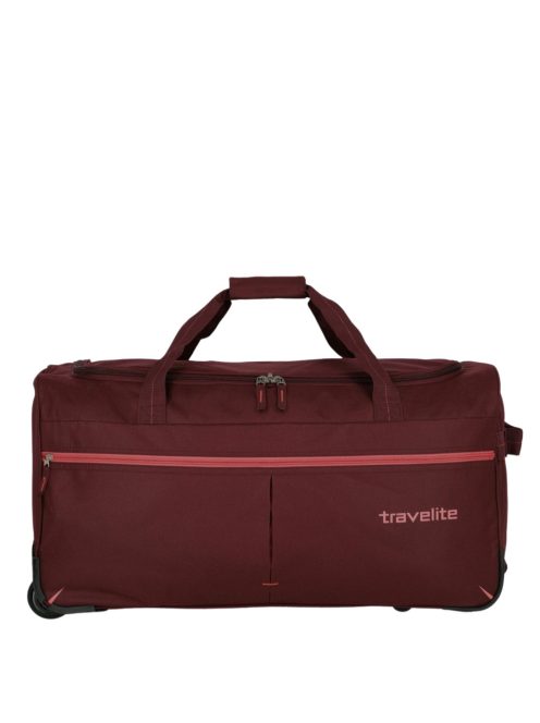 Travelite 96283 70 bordó közepes gurulós utazótáska 
