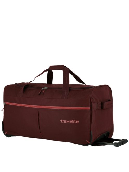 Travelite 96283 70 bordó közepes gurulós utazótáska 