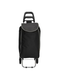   Beagles Shop & Go fekete 2 kerekű gurulós bevásárló táska