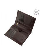 Pénztárca Vester VCS826 Barna bőr álló