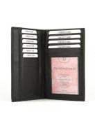 Sylvia Belmonte MG7001 fekete férfi bőr irattartó