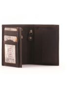 Pénztárca Synchrony  VD 11209 Barna bőr álló