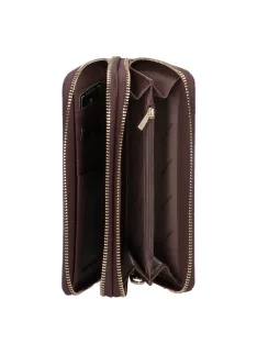 Gregorio BT-118 grafit elöl kártyatartós lepkés lakk bőr női pénztárca