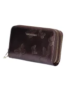 Gregorio BT-118 grafit elöl kártyatartós lepkés lakk bőr női pénztárca