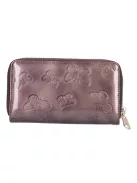 Gregorio BT-118 grafit elöl kártyatartós lepkés lakk bőr női pénztárca