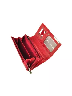 Gregorio BC-106 szürke lakk bőr női pénztárca