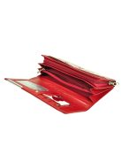 Gregorio BC-106 szürke lakk bőr női pénztárca