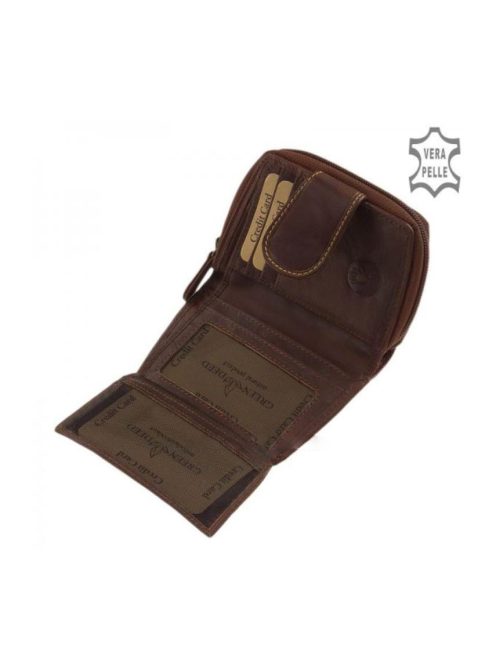 Green  Deed B-3203 barna bőr pénztárca