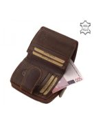 Green  Deed B-3203 barna bőr pénztárca