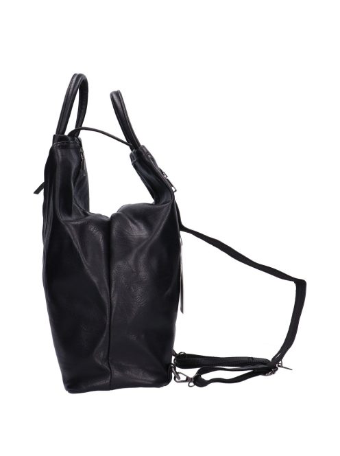 Hátizsák HB0137-1 Fekete-Fekete divatos női