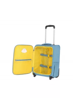 Travelite Youngster kék kalózos 2 kerekű gyerek bőrönd