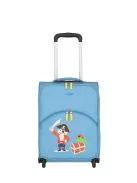 Travelite Youngster kék kalózos 2 kerekű gyerek bőrönd