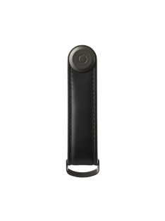 Kulcstartó Orbitkey KEY ORGANISER 2.0 Black/Black bőr