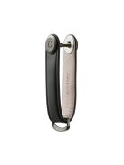 Kulcstartó Orbitkey KEY ORGANISER 2.0 Black/Black bőr
