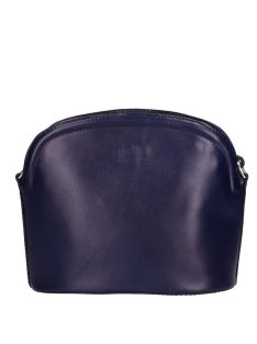 Táska OLASZ BŐR íves  kicsi Kék 