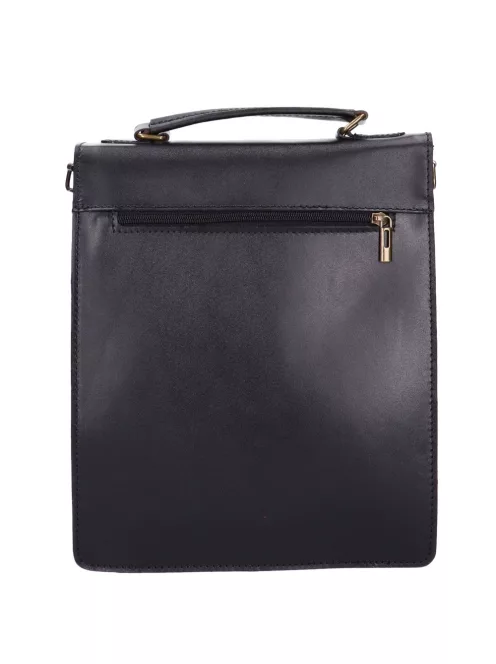 Aktatáska álló nagy két zseb Fekete