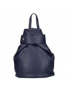 Hátitáska OLASZ BŐR elöl átcsatolós Kék