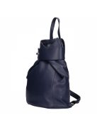 Hátitáska OLASZ BŐR elöl átcsatolós Kék