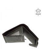 Pénztárca LA SCALA ACA9641/T Fekete bőr férfi