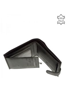 Pénztárca LA SCALA ACA9641/T Fekete bőr férfi