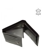 Pénztárca LA SCALA ACA1021 Fekete bőr férfi