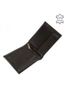 Pénztárca LA SCALA ACA1021 Fekete bőr férfi