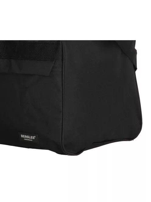 Beagles Basics fekete közepes utazótáska