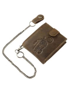 Pénztárca A1MR6002L/T Barna bőr férfi motoros