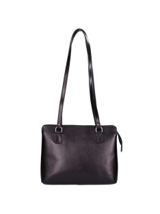 Táska Olasz bőr 1767 Fekete női