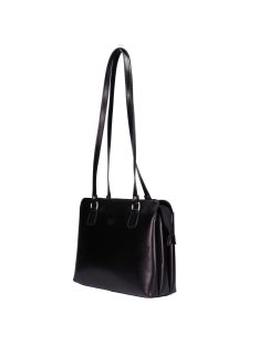 Táska Olasz bőr 1767 Fekete női