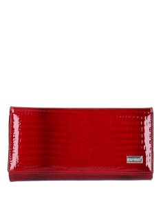 Pénztárca Kroko Mander J11-020 025 Piros bőr