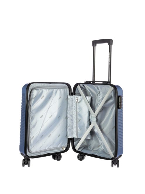 Bőrönd ENRICO BENETTI 39040-50 Louisville Blue S 4 kerekű