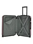 Bőrönd ENRICO BENETTI 39040-60 Louisville Pink M 4 kerekű