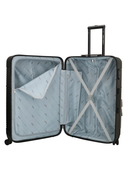 Bőrönd ENRICO BENETTI Louisville 39040-70 L black 4 kerekű