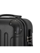 Bontour Vertical M fekete közepes méretű bőrönd