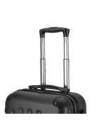 Bontour Vertical M fekete közepes méretű bőrönd